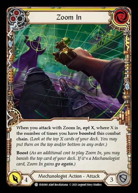 [Mechanologist] Zoom In [EVR080-C] (yellow)