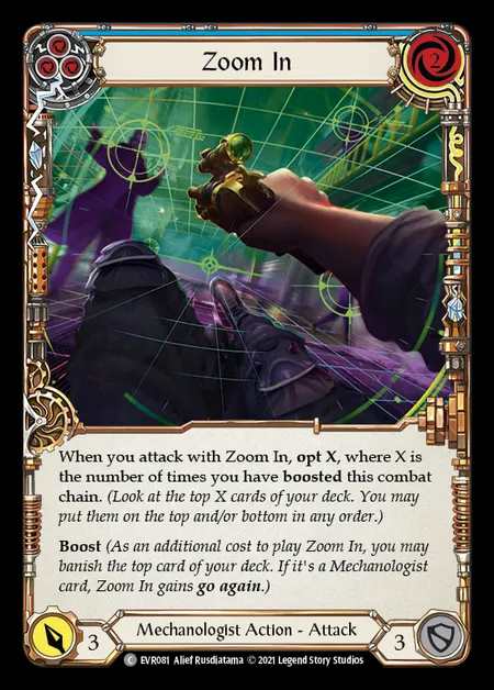 [Mechanologist] Zoom In [EVR081-C] (blue)