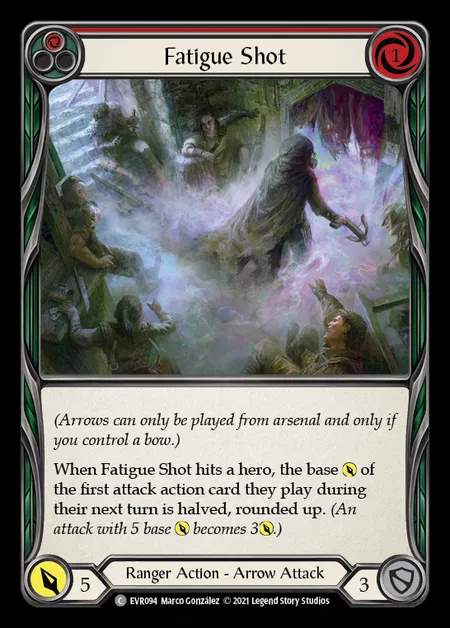 [Ranger] Fatigue Shot [EVR094-C] (red)