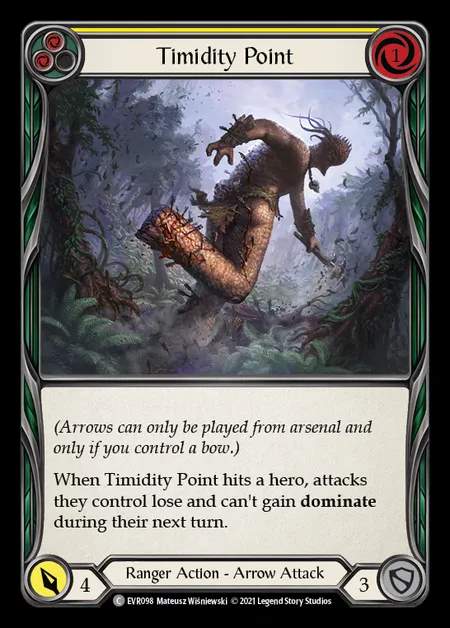 [Ranger] Timidity Point [EVR098-C] (yellow)