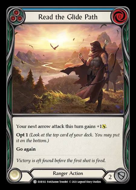 [Ranger] Read the Glide Path [EVR102-C] (blue)