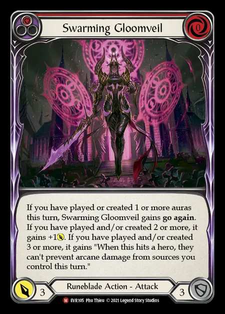 [Runeblade] Swarming Gloomveil [EVR105-M]