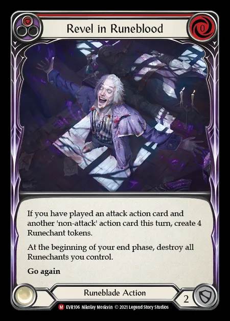 [Runeblade] Revel in Runeblood [EVR106-M]