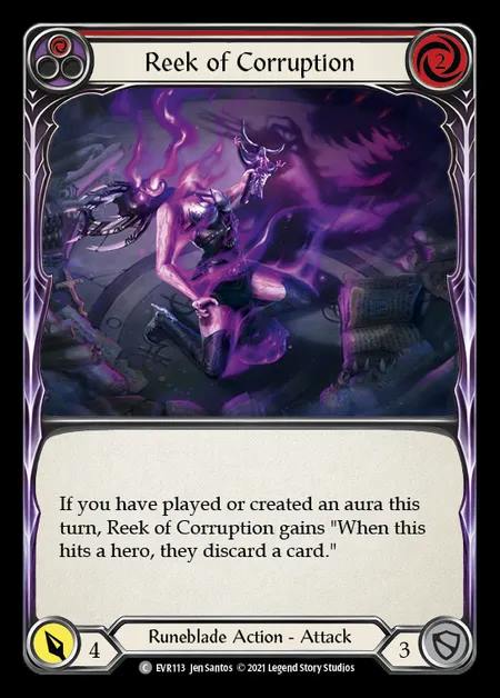 [Runeblade] Reek of Corruption [EVR113-C] (red)