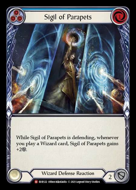 [Wizard] Sigil of Parapets [EVR122-M]