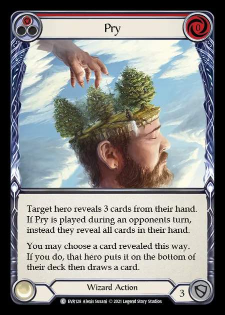 [Wizard] Pry [EVR128-C] (red)