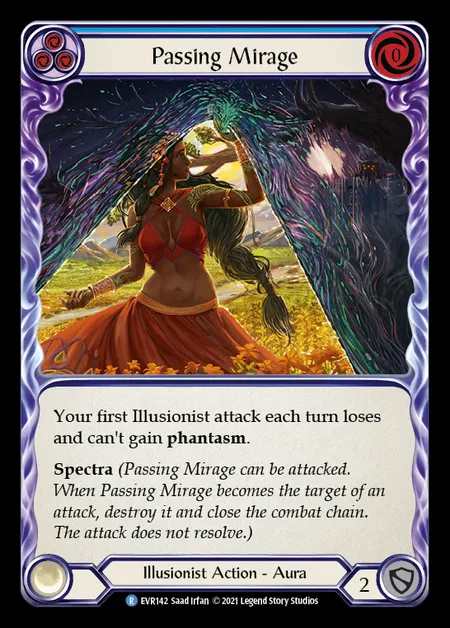 [Illusionist] Passing Mirage [EVR142-R] (blue)