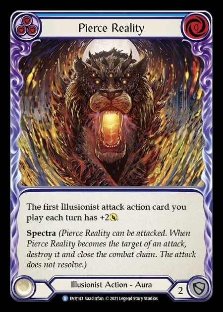 [Illusionist] Pierce Reality [EVR143-R] (blue)