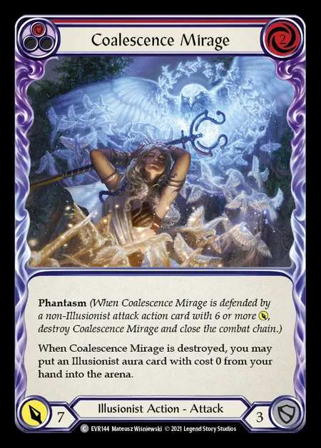 [Illusionist] Coalescence Mirage [EVR144-C] (red)