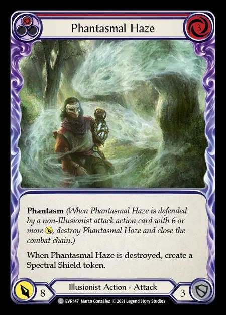 [Illusionist] Phantasmal Haze [EVR147-C] (red)