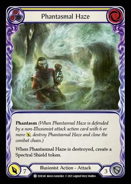 [Illusionist] Phantasmal Haze [EVR148-C] (yellow)