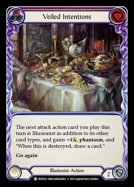 [Illusionist] Veiled Intentions [EVR150-C] (red)
