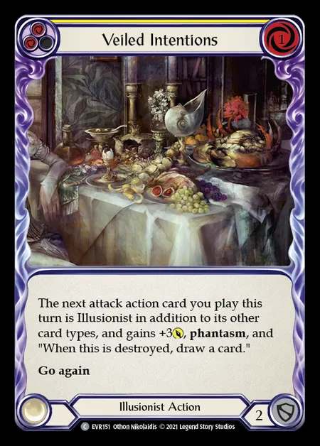 [Illusionist] Veiled Intentions [EVR151-C] (yellow)