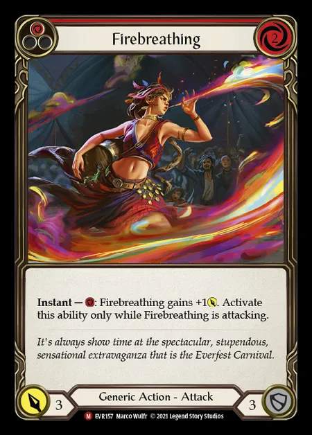 [Generic] Firebreathing [EVR157-M]