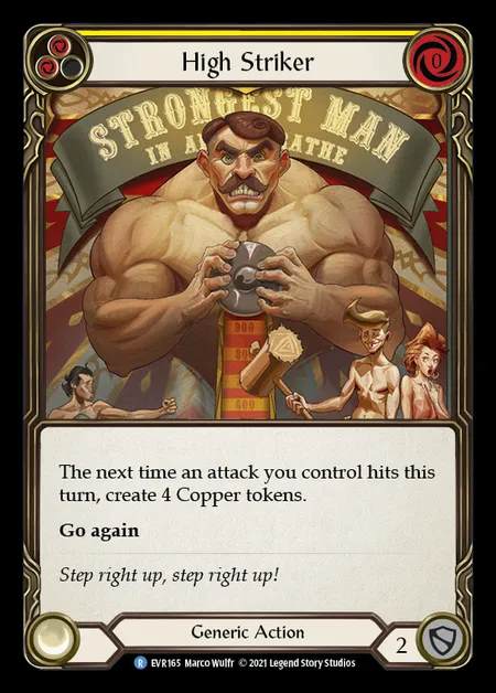 [Generic] High Striker [EVR165-R] (yellow)