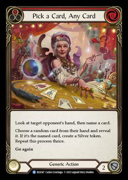 [Generic] Pick a Card, Any Card [EVR167-R] (red)
