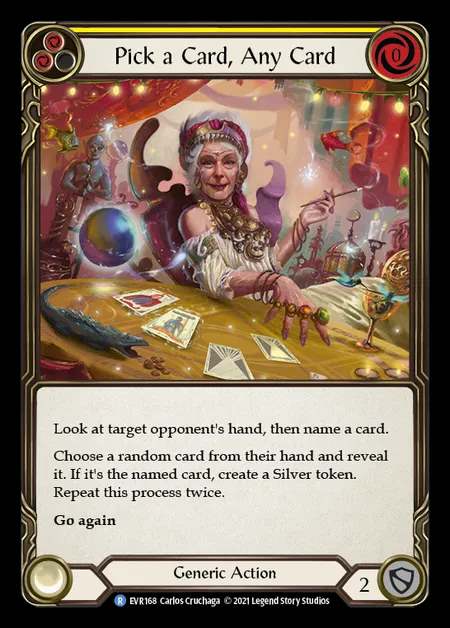 [Generic] Pick a Card, Any Card [EVR168-R] (yellow)