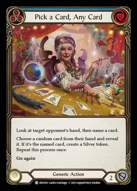 [Generic] Pick a Card, Any Card [EVR169-R] (blue)