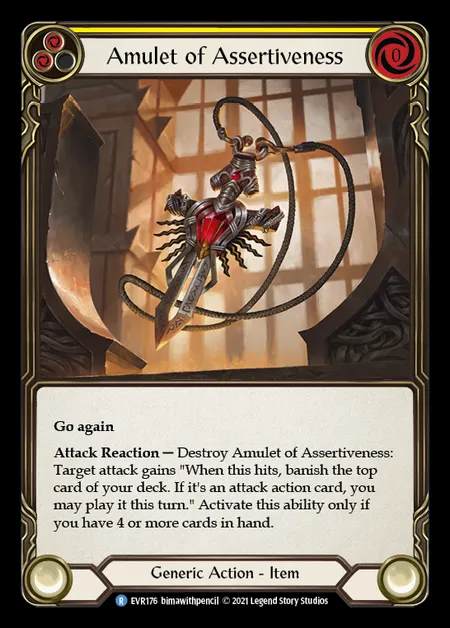 [Generic] Amulet of Assertiveness [EVR176-R]