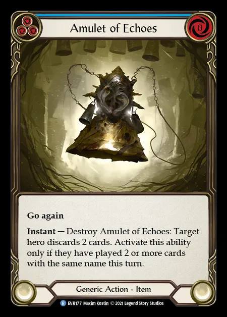 [Generic] Amulet of Echoes [EVR177-R]