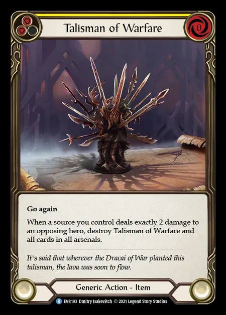 [Generic] Talisman of Warfare [EVR193-R]