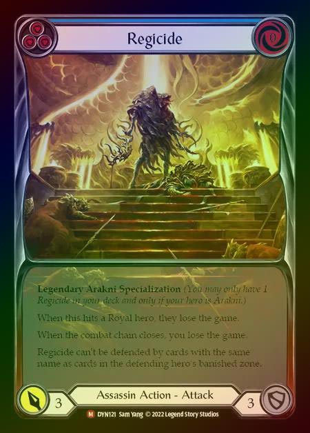 【RF】[Assassin] Regicide (Extended Art) [DYN121-M] Rainbow Foil
