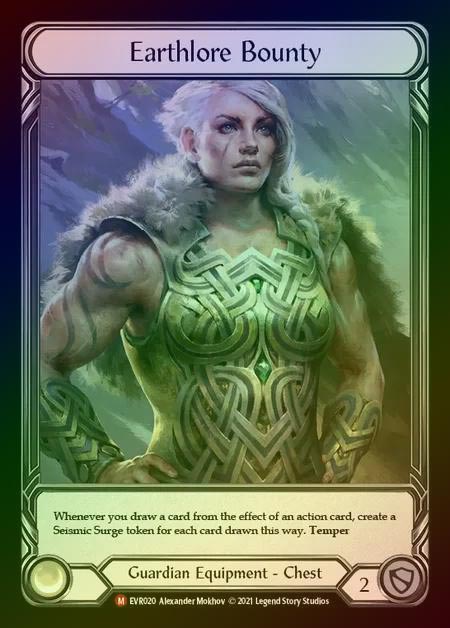 【CF】[Guardian] Earthlore Bounty [EVR020-M] Cold Foil