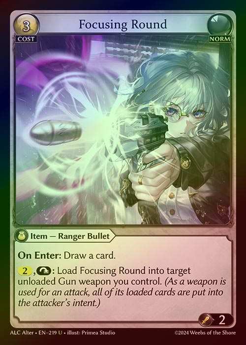 【FOIL】[Norm] Focusing Round [AL-ALC219-U]