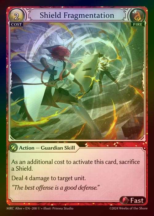 【FOIL】[Fire] Shield Fragmentation [AL-MRC-208-U]