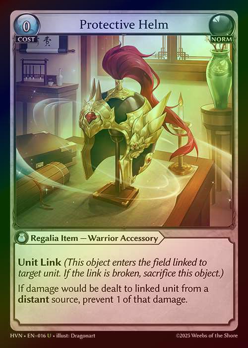 【FOIL】[Norm] Protective Helm [HVN016-U]