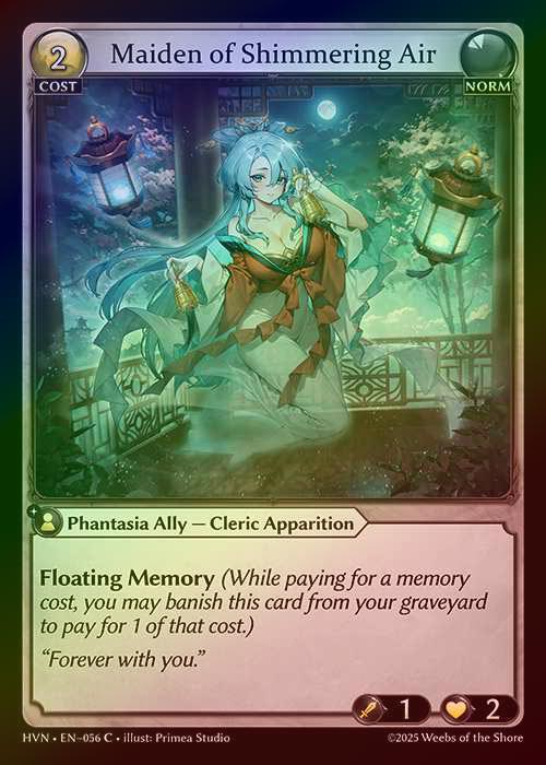 【FOIL】[Norm] Maiden of Shimmering Air [HVN056-C]