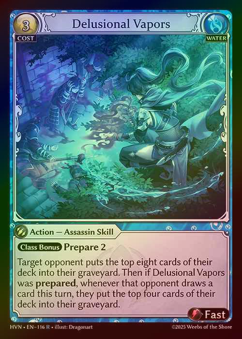 【FOIL】[Water] Delusional Vapors [HVN116-R]
