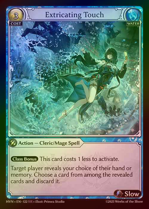 【FOIL】[Water] Extricating Touch [HVN122-SR]