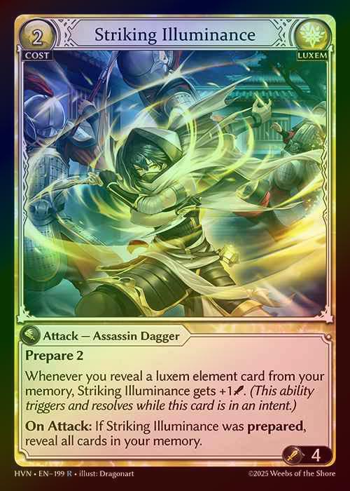 【FOIL】[Luxem] Striking Illuminance [HVN199-R]
