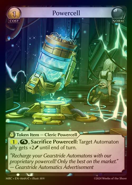 【FOIL】[Norm] Powercell [MRC064A-C]
