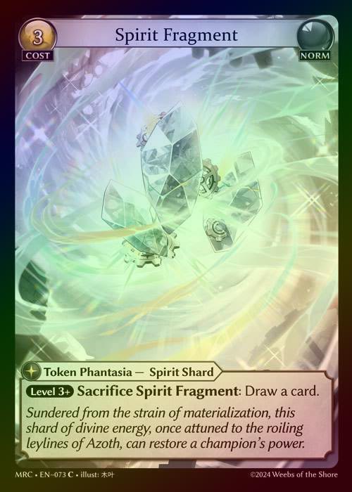 【FOIL】[Norm] Spirit Fragment [MRC073-C]
