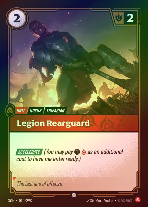 【FOIL】[Fury] Legion Rearguard [OGN-010-C]