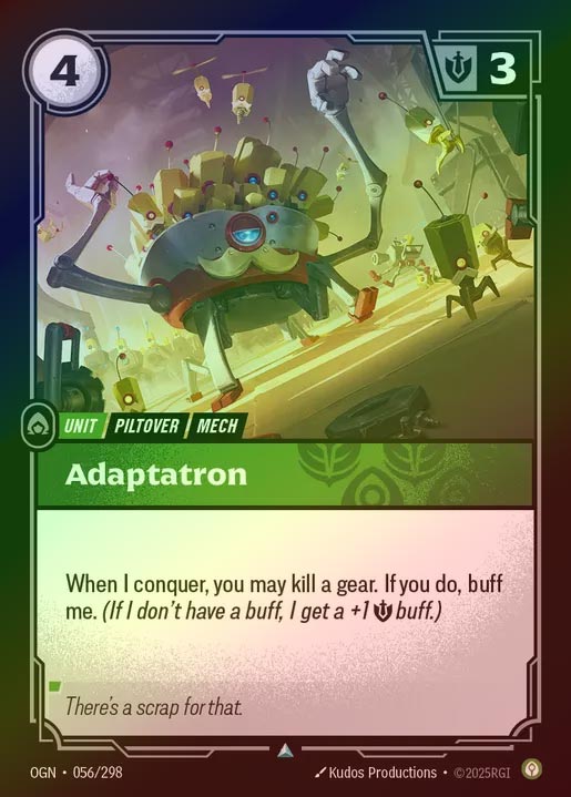 【FOIL】[Calm] Adaptatron [OGN-056-U]