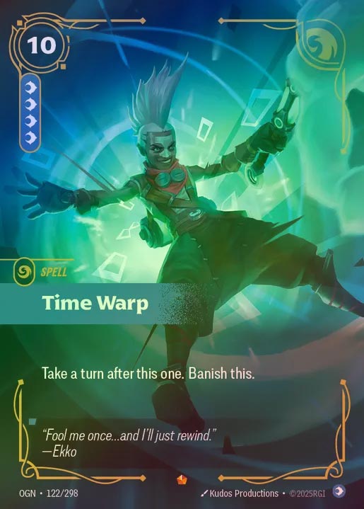 【FOIL】[Mind] Time Warp [OGN-122-E]