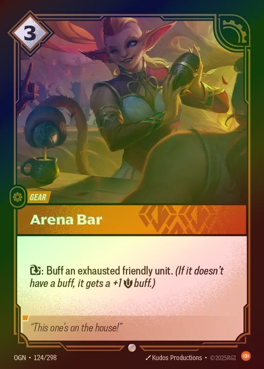 【FOIL】[Body] Arena Bar [OGN-124-C]