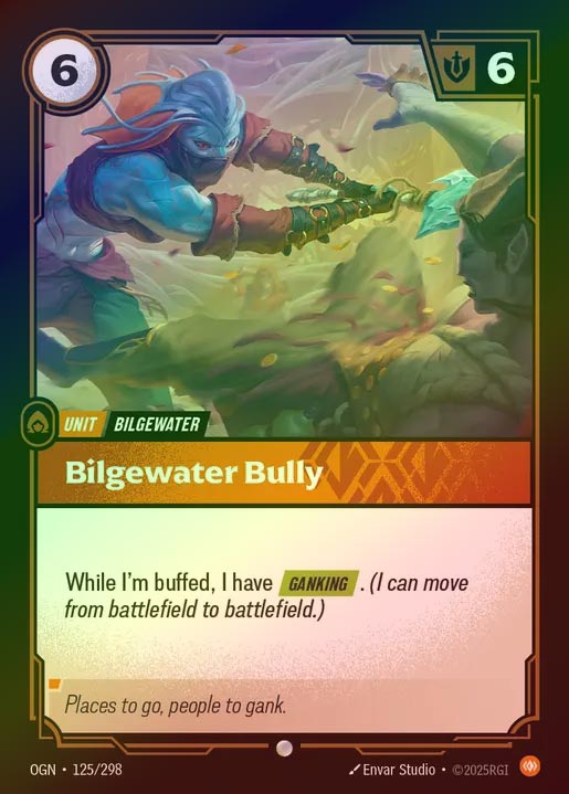 【FOIL】[Body] Bilgewater Bully [OGN-125-C]