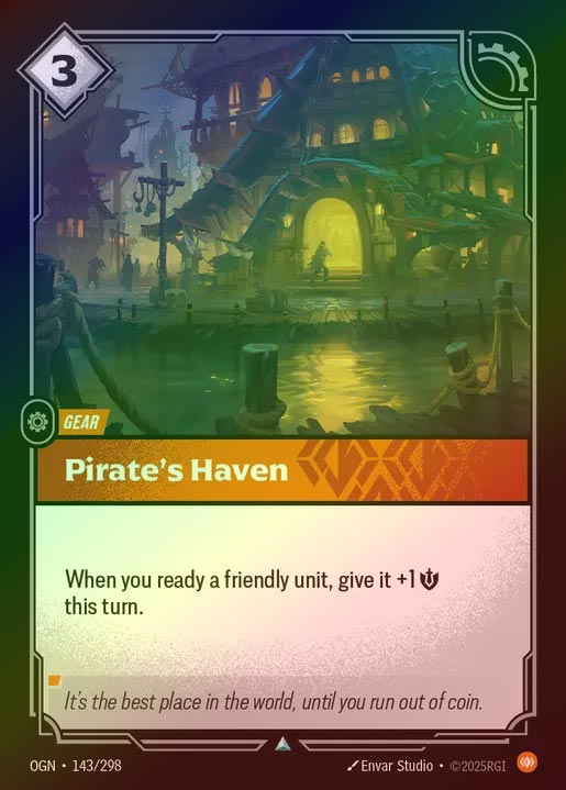 【FOIL】[Body] Pirate's Haven [OGN-143-U]