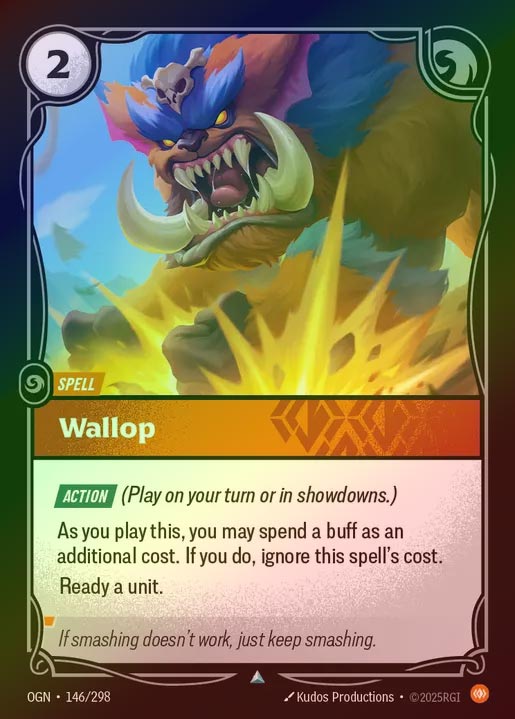 【FOIL】[Body] Wallop [OGN-146-U]