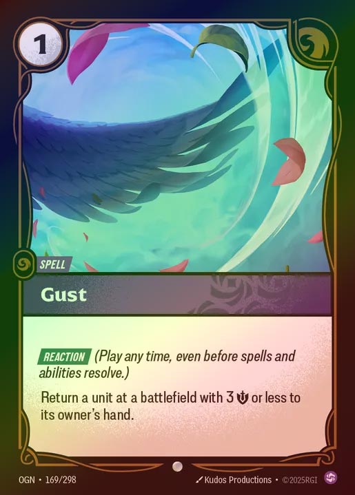 【FOIL】[Chaos] Gust [OGN-169-C]