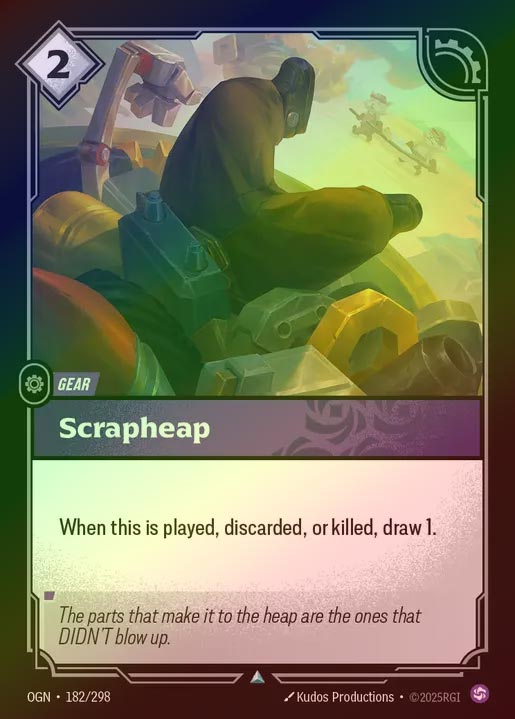 【FOIL】[Chaos] Scrapheap [OGN-182-U]