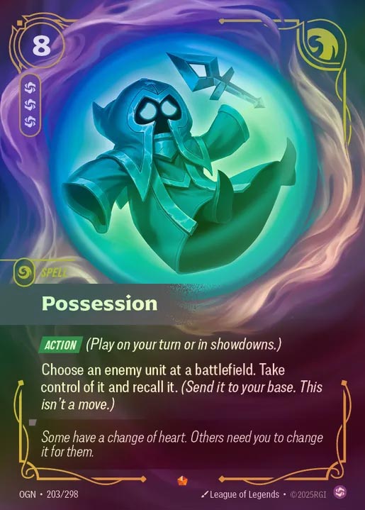 【FOIL】[Chaos] Possession [OGN-203-E]