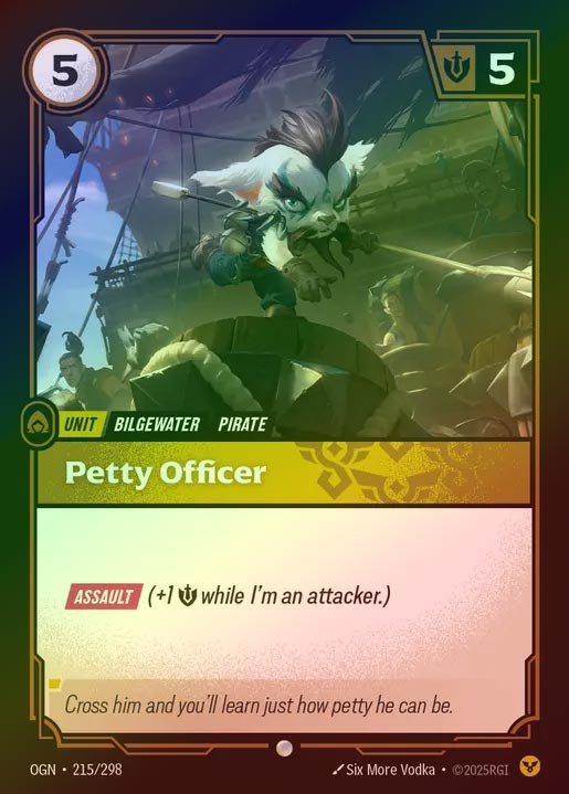 【FOIL】[Order] Petty Officer [OGN-215-C]