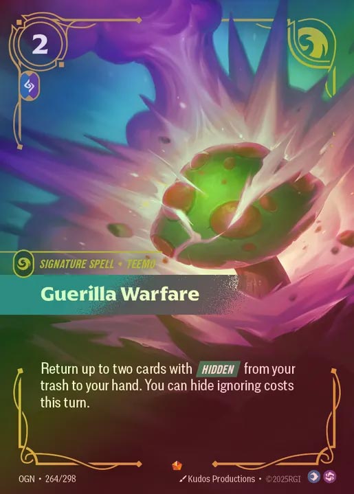 【FOIL】[Mind Chaos] Guerilla Warfare [OGN-264-E]
