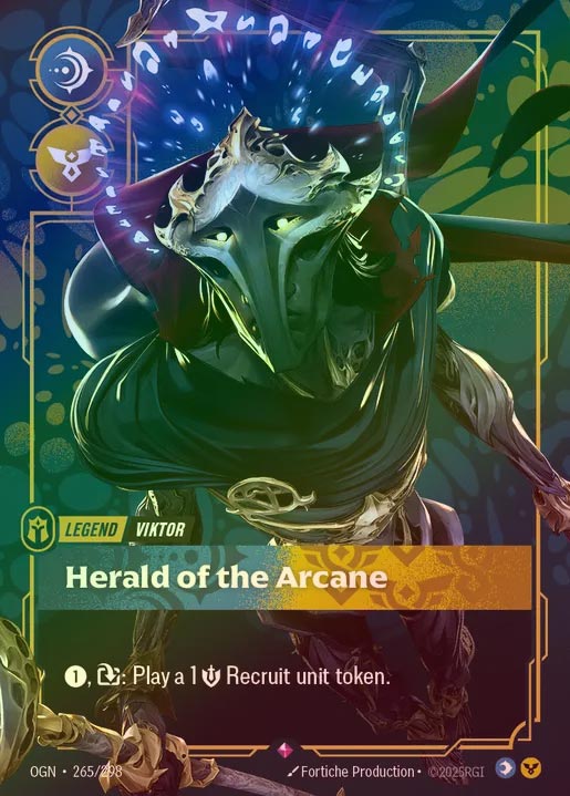 【FOIL】[Mind Order] Herald of the Arcane [OGN-265-R]