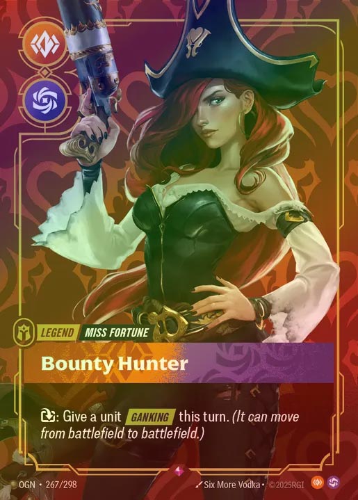【FOIL】[Body Chaos] Bounty Hunter [OGN-267-R]